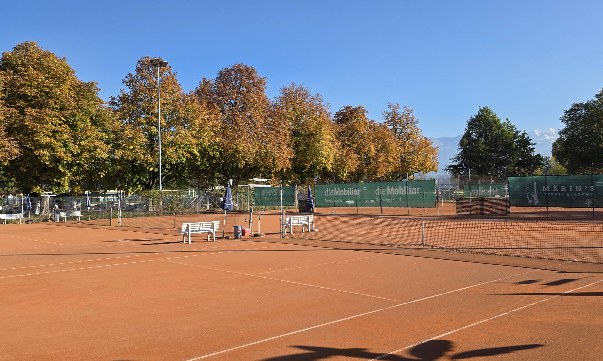 Herbst auf der Anlage